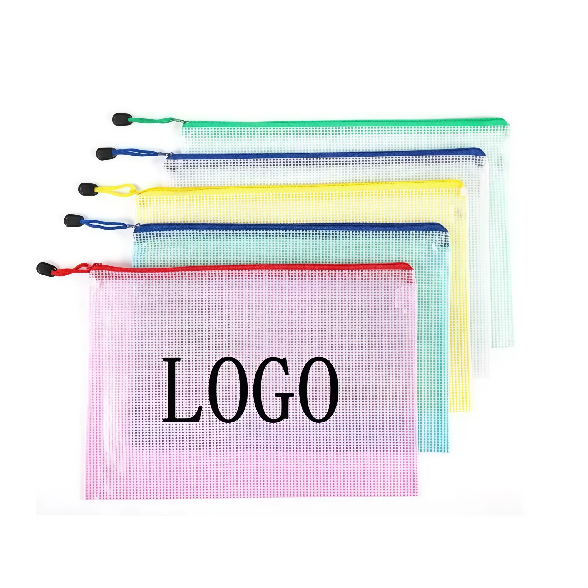 Waterproof Zipper File for Documents Storage Bag A4 2