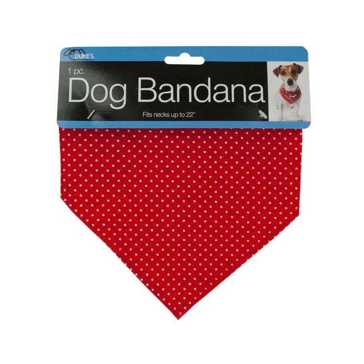 Polka Dot Dog Bandana with Snap Closure Assorted 3