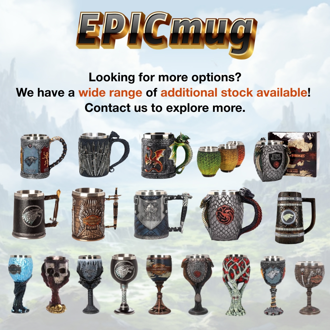 EpicMug Customizable Resin Molded Exterior Mug - Stainless Steel 550ML 28