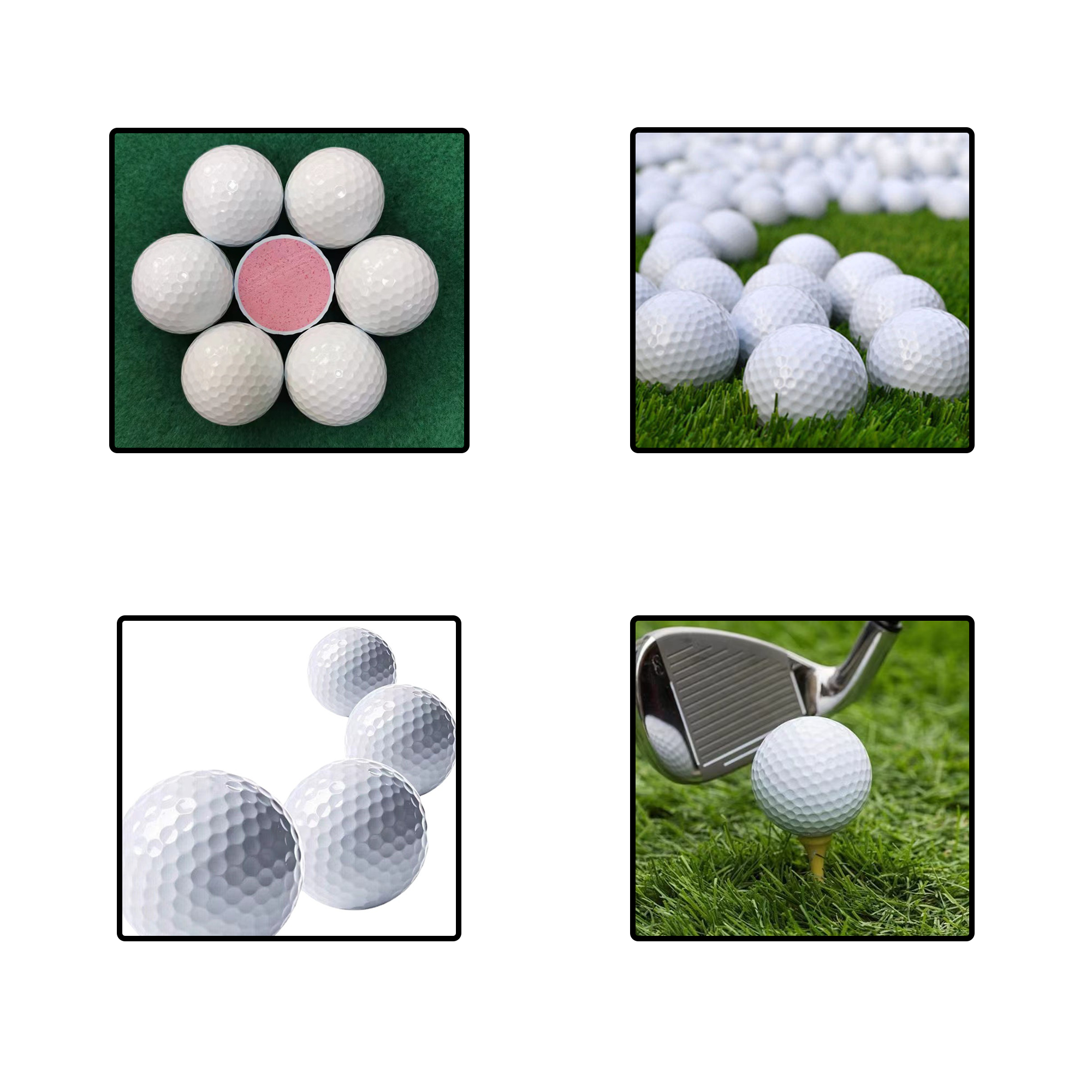 White Golf Practice Ball 4