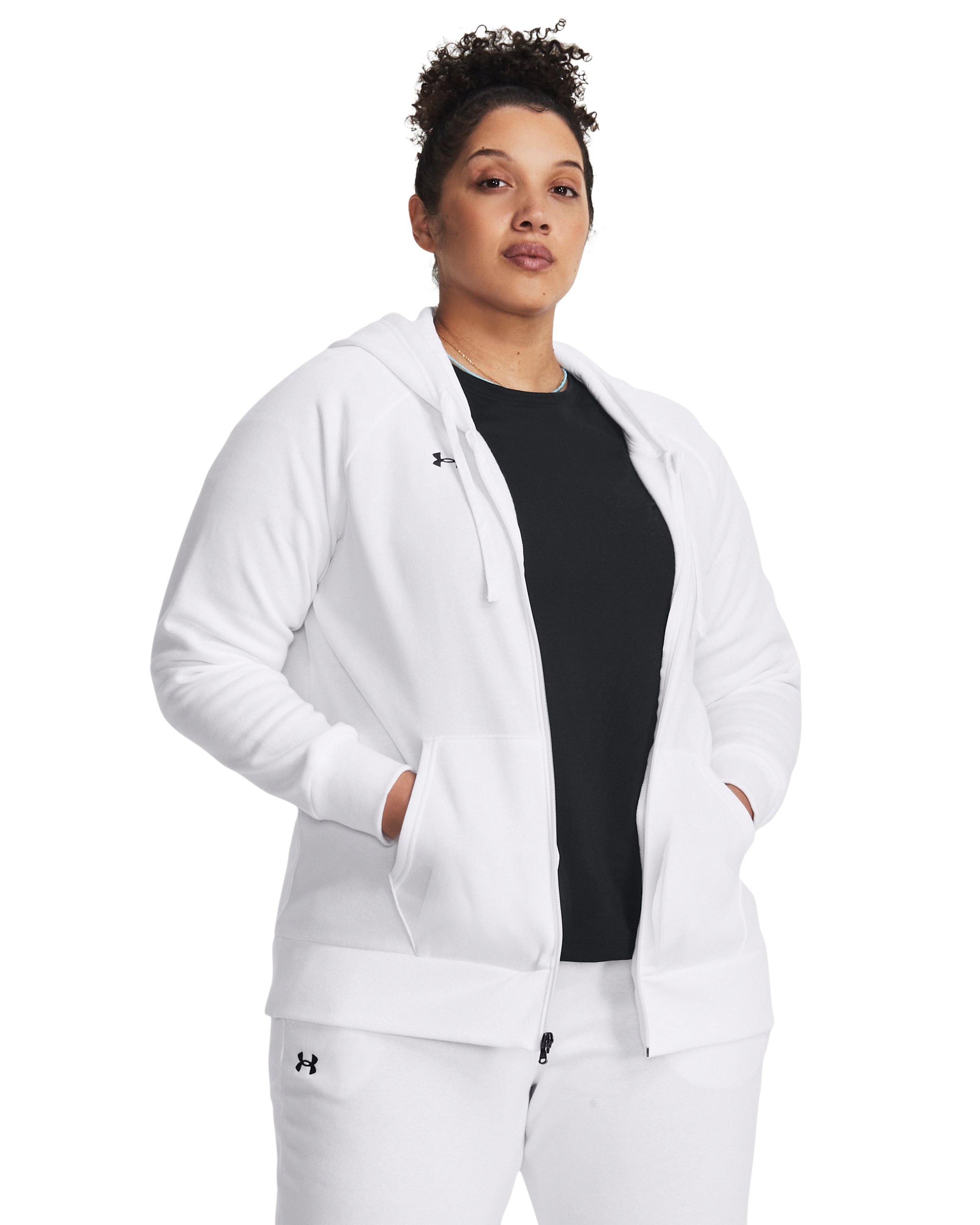 UA Rival Fleece Women's Full-Zip Hoodie 4