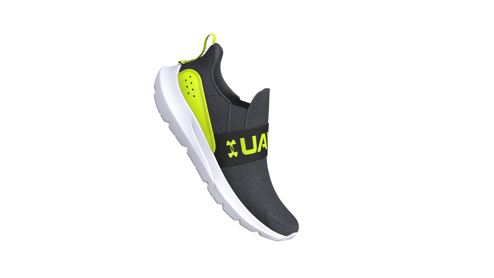 UA Surge 3 Slip Boys' Pre-School Running Shoes 25