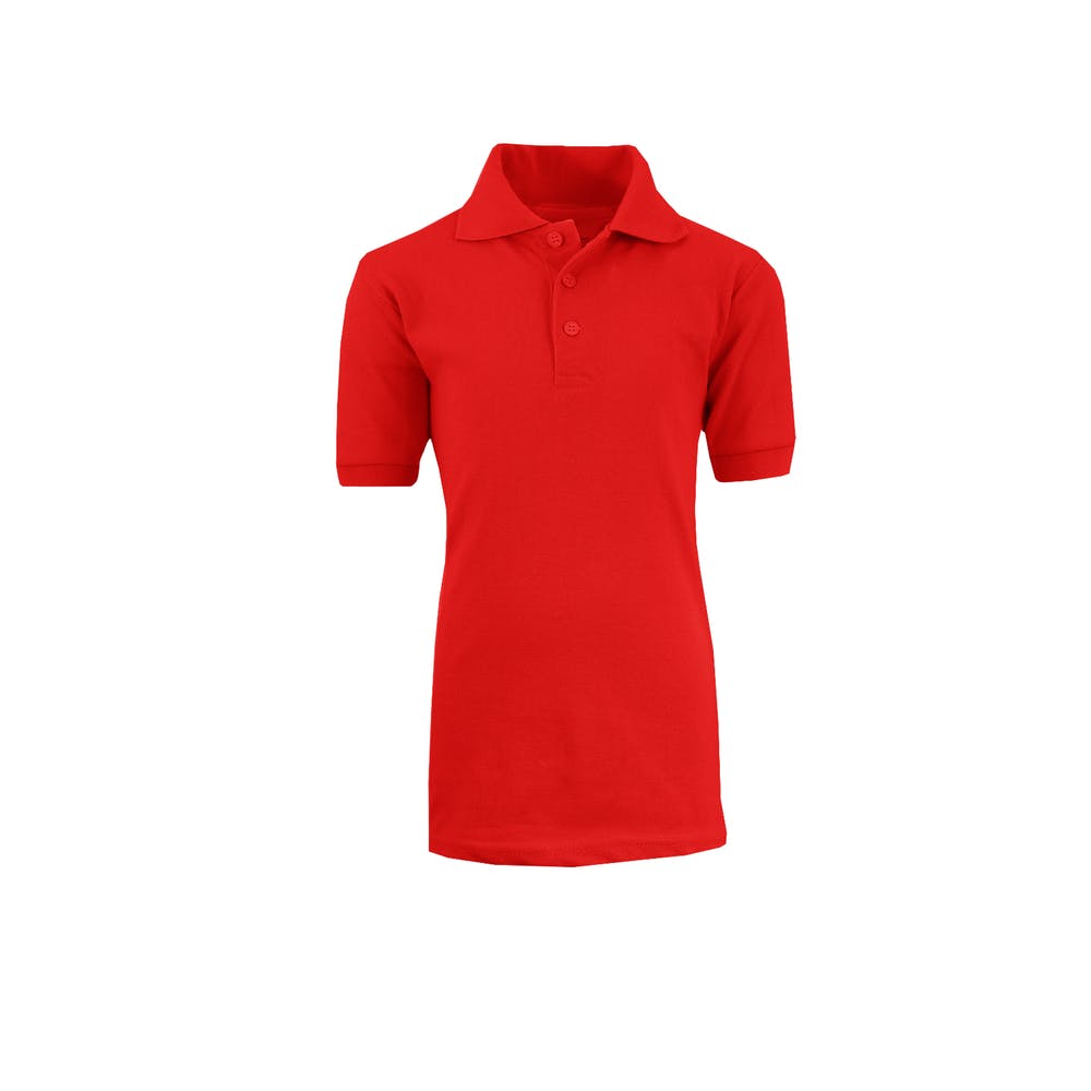 Uniform Polo Shirts - Size 8-18 Red 3