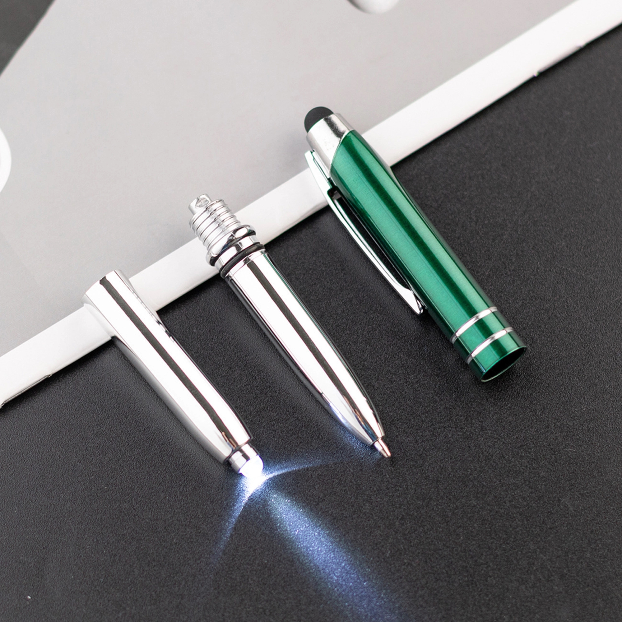 LED Ballpoint Pen With Stylus 6