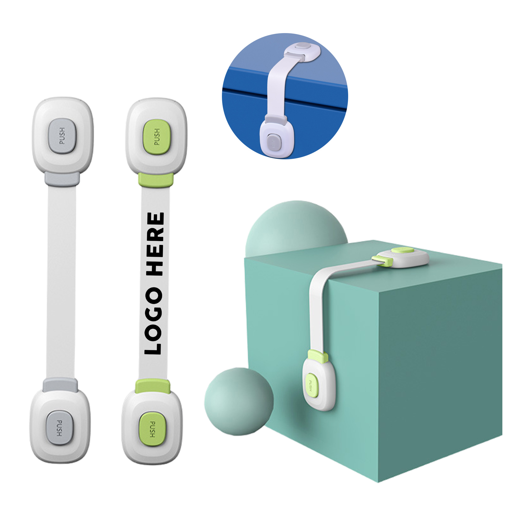 MOQ 50 Multifunctional Child Safety Lock for Cabinets and Drawers 4