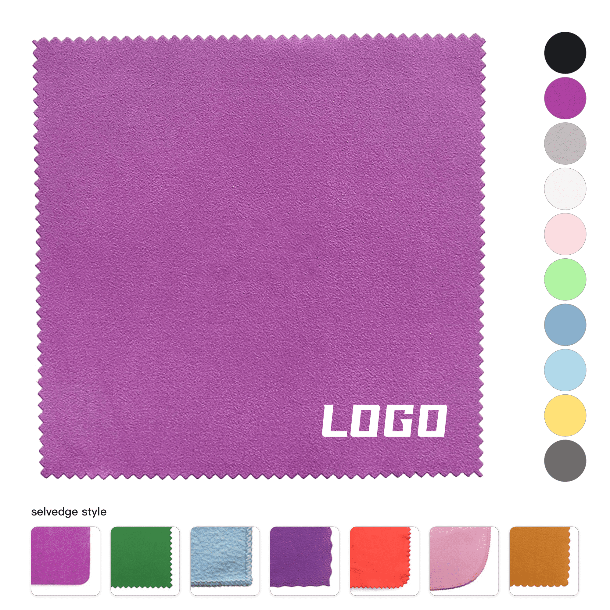 100% polyester microfiber Suede Cloth 4