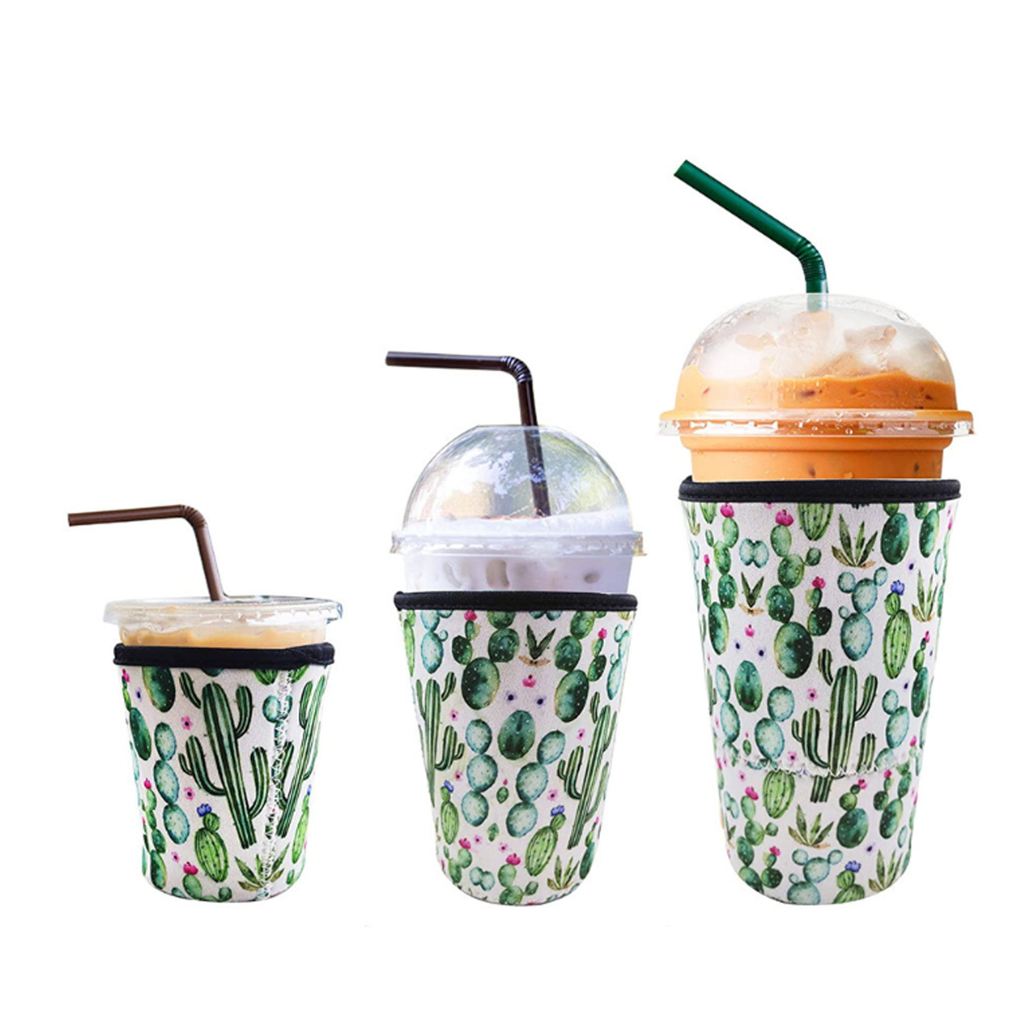 22-24oz Reusable Iced Coffee Sleeves, custom koozie with logo imprint 7