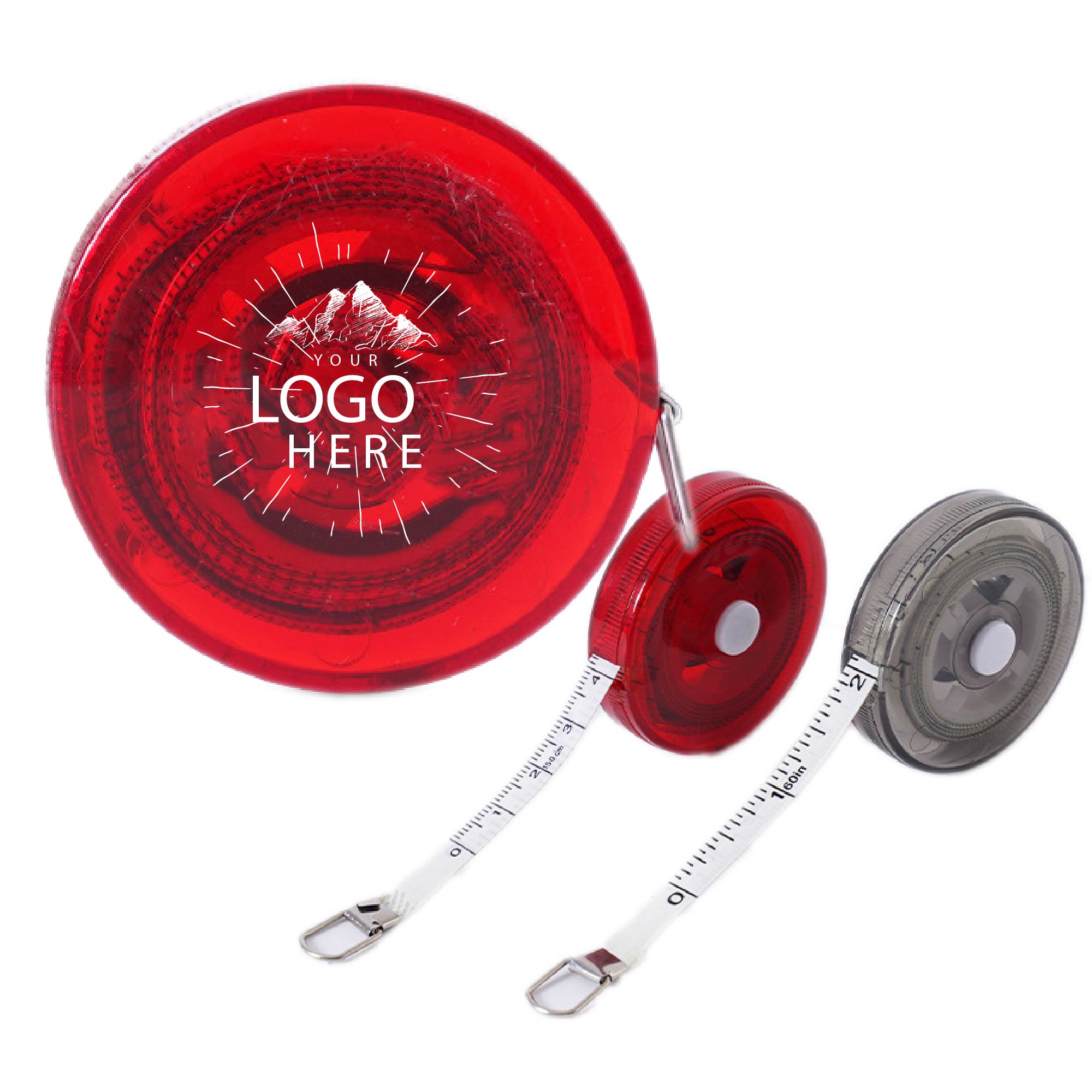 Portable Plastic Quick Release Tape Measure
