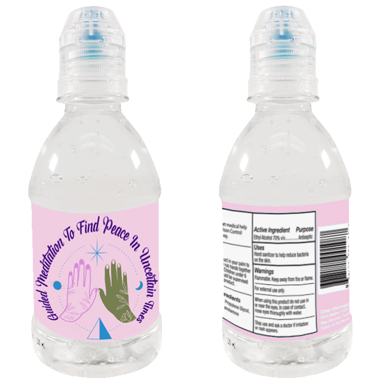 7.8oz Hand Sanitizer Gel Bottle 9