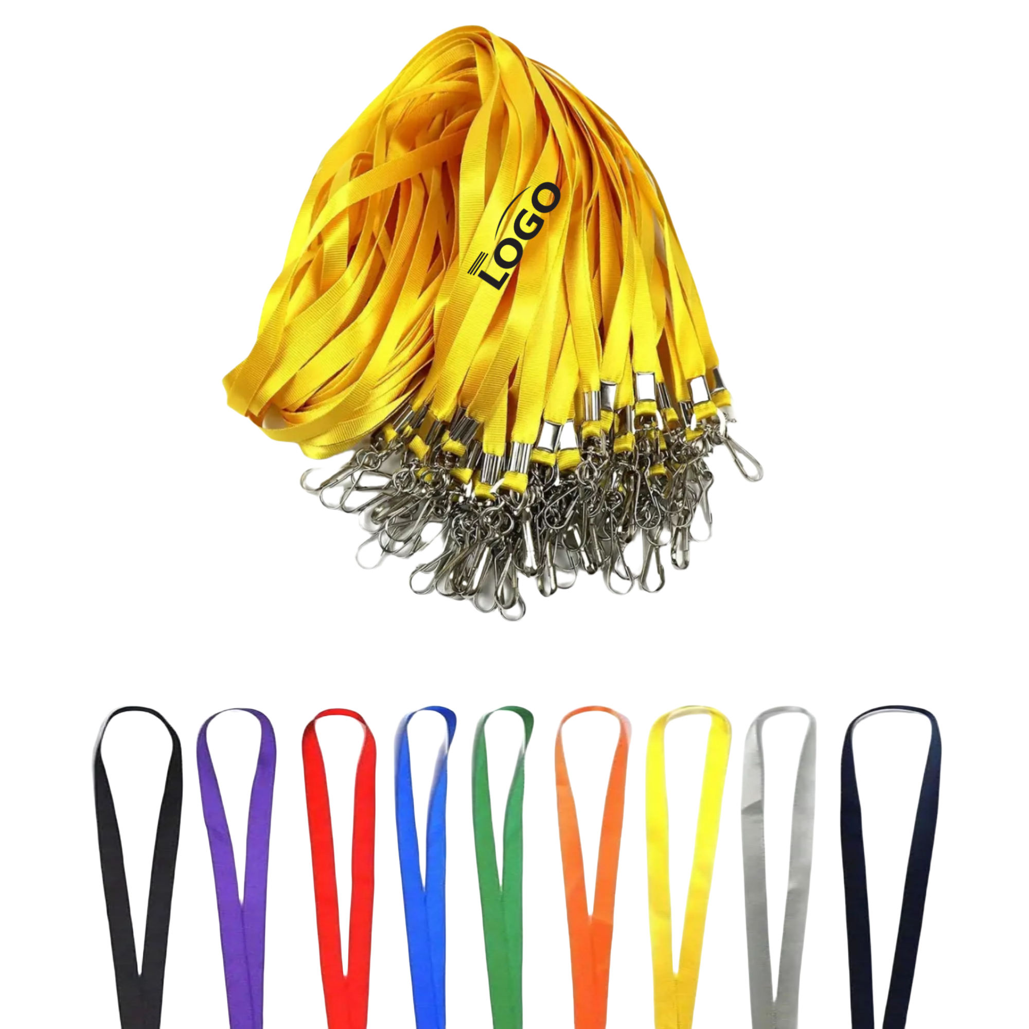 Metal Hook ID Hanging Rope