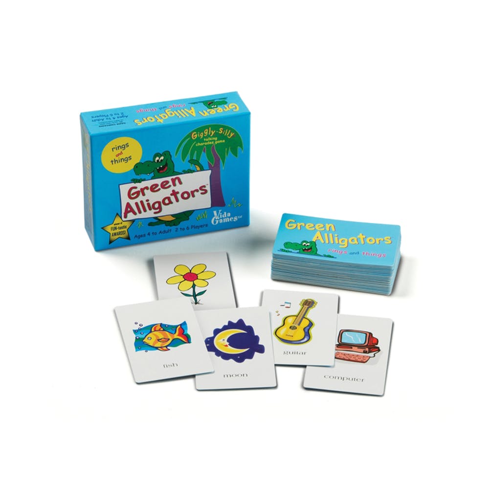 Green Alligators Guessing Game - Bilingual 4+ Years 3