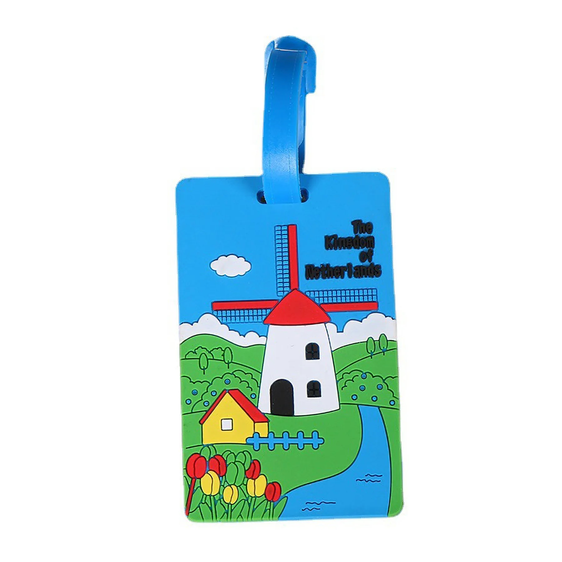 Custom Design Rubber Luggage Tag 7