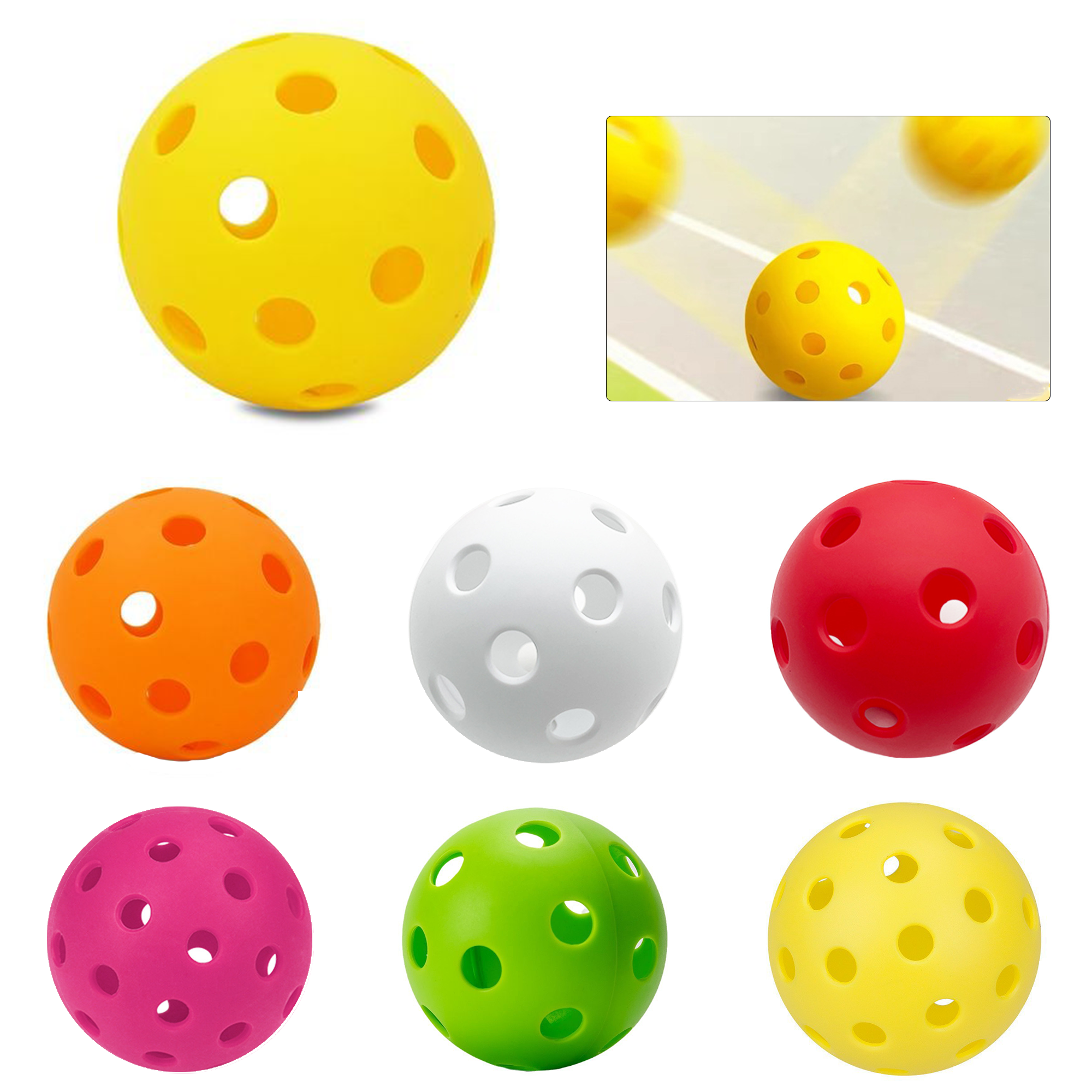 Outdoor 40 Holes Pickleball Ball 5
