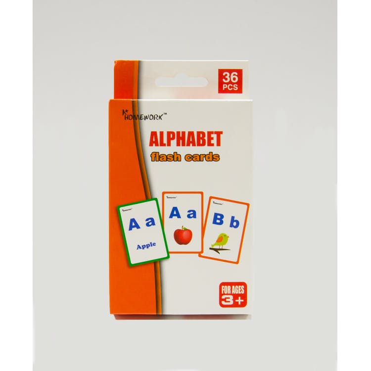 Alphabet Flashcards - 36 Count Double Sided 3