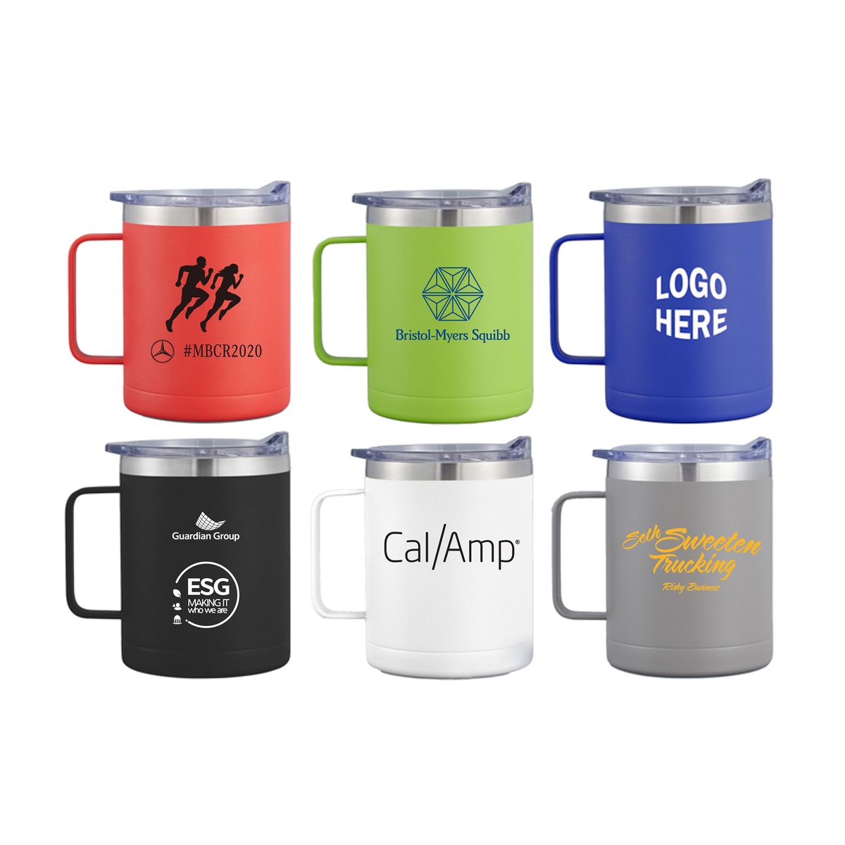 EdgeSip 14oz Vacuum Insulated Camping Mug with Handle 17