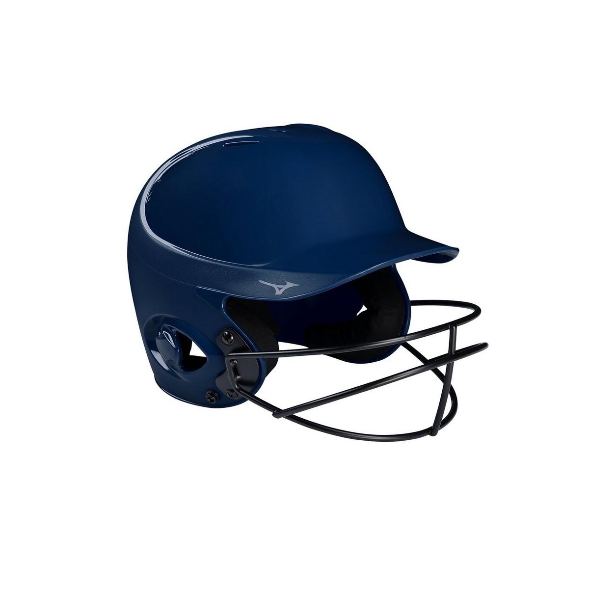 MVP Series Solid Batting Helmet with Fastpitch Softball Mask 20