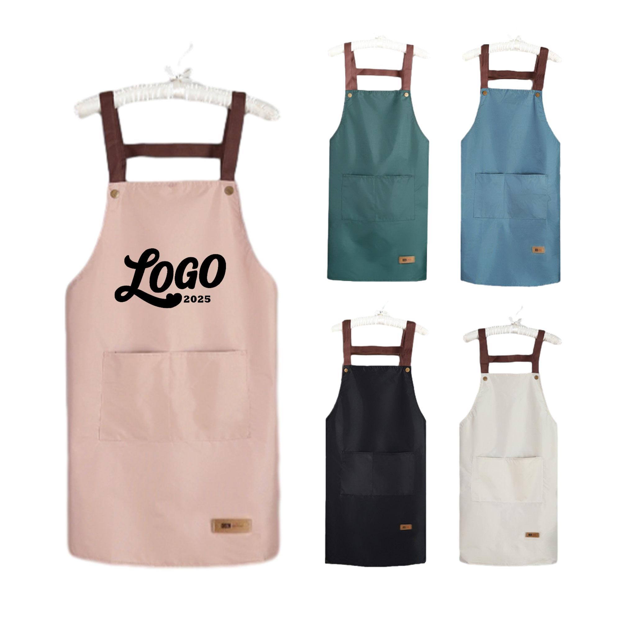 Waterproof And Oil-Proof Pvc Kitchen Apron 8