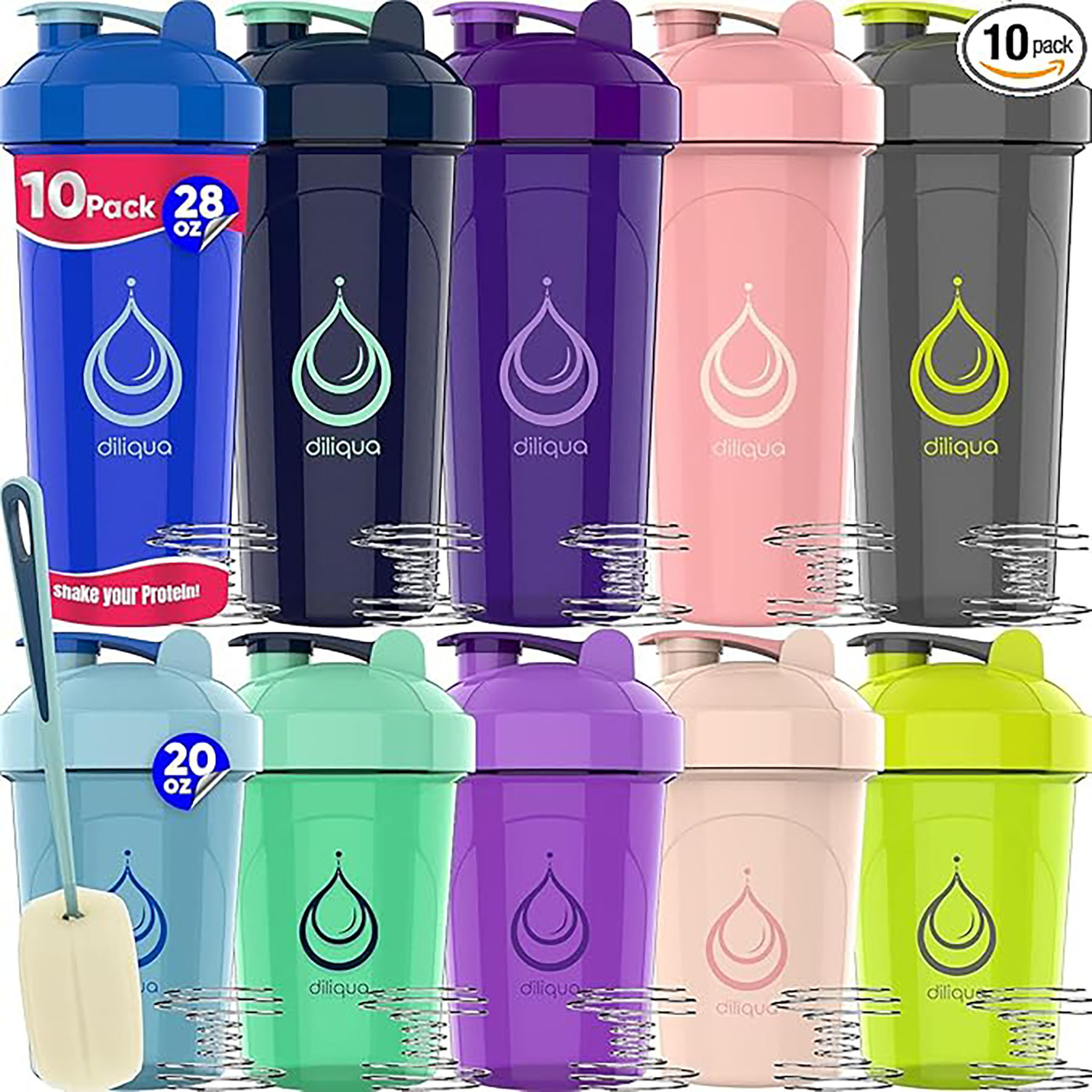 24 oz Shaker With Mixing Ball 7
