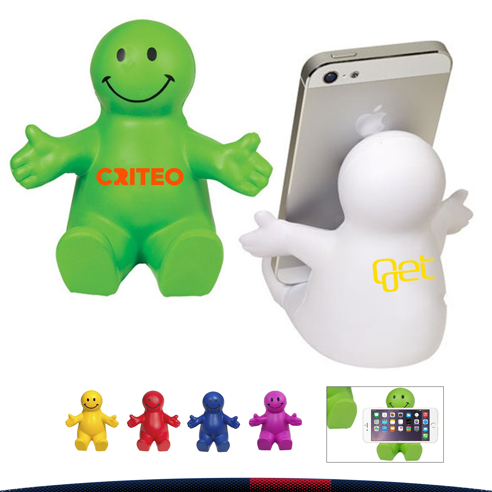 Carty Squeezable Phone Stand