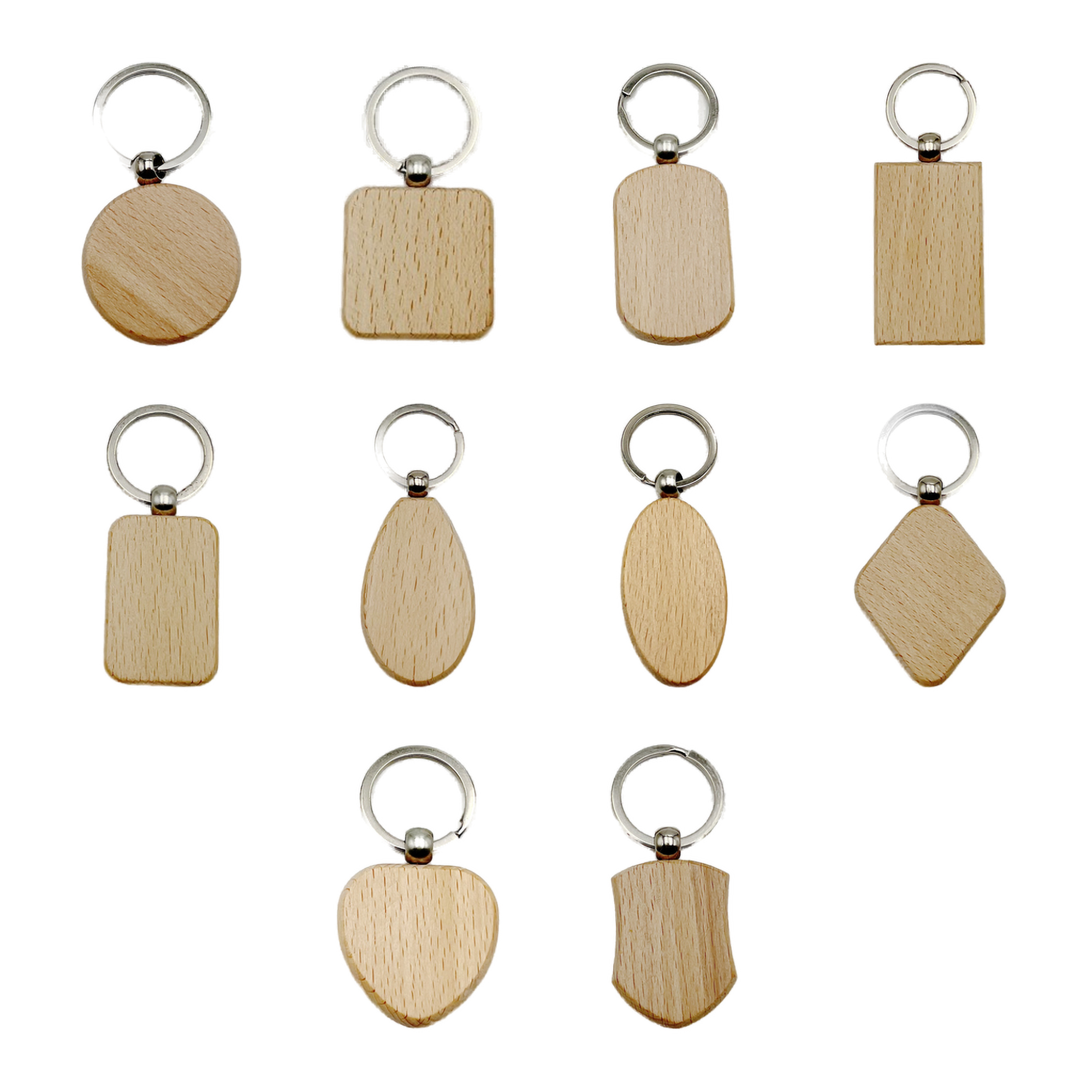 Personalized Wooden Luggage Tag 2