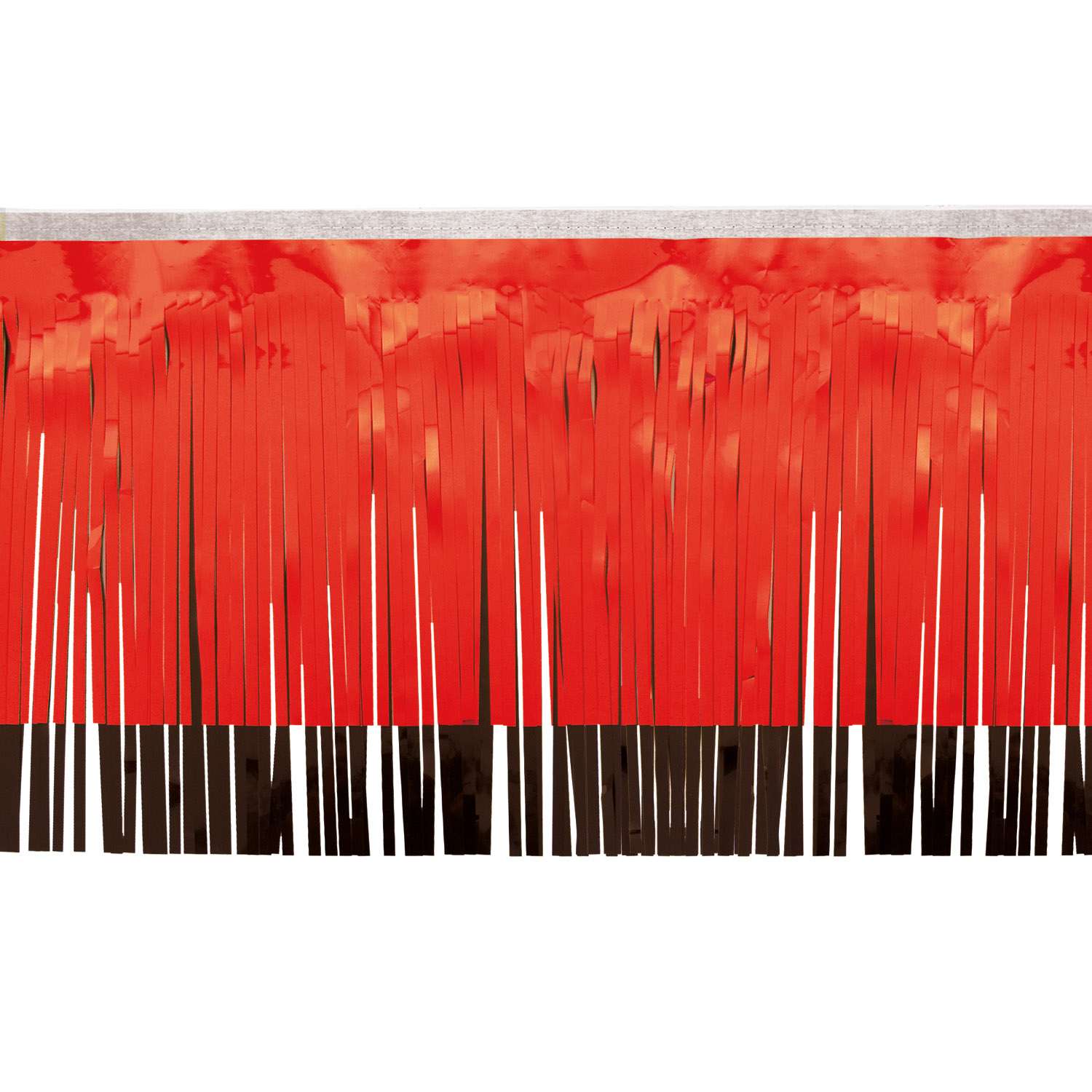 Victory Corps™ Metallic Red & Standard Black Fringe (15") 2