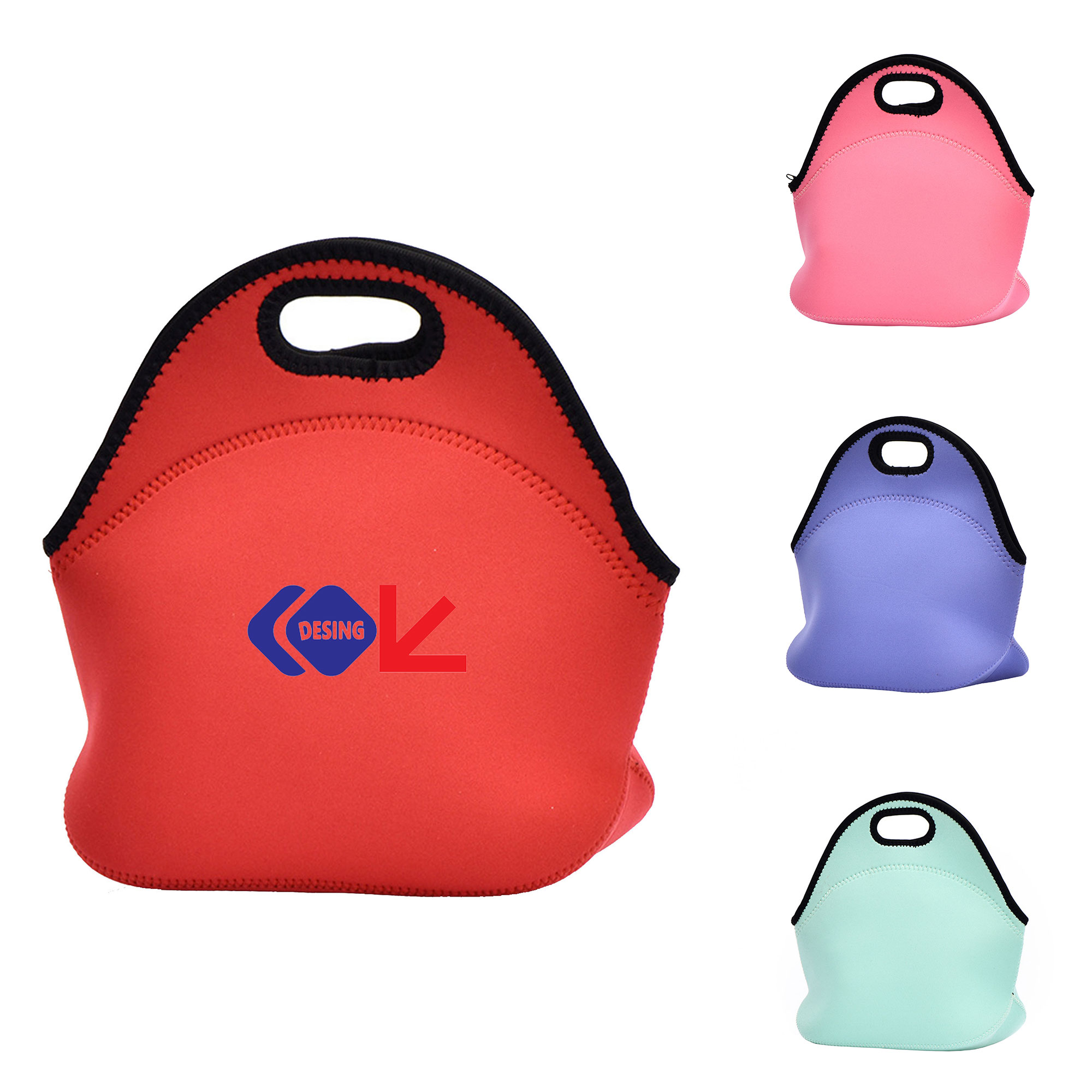 Neoprene kids Lunch box Insulated Soft Bag 3