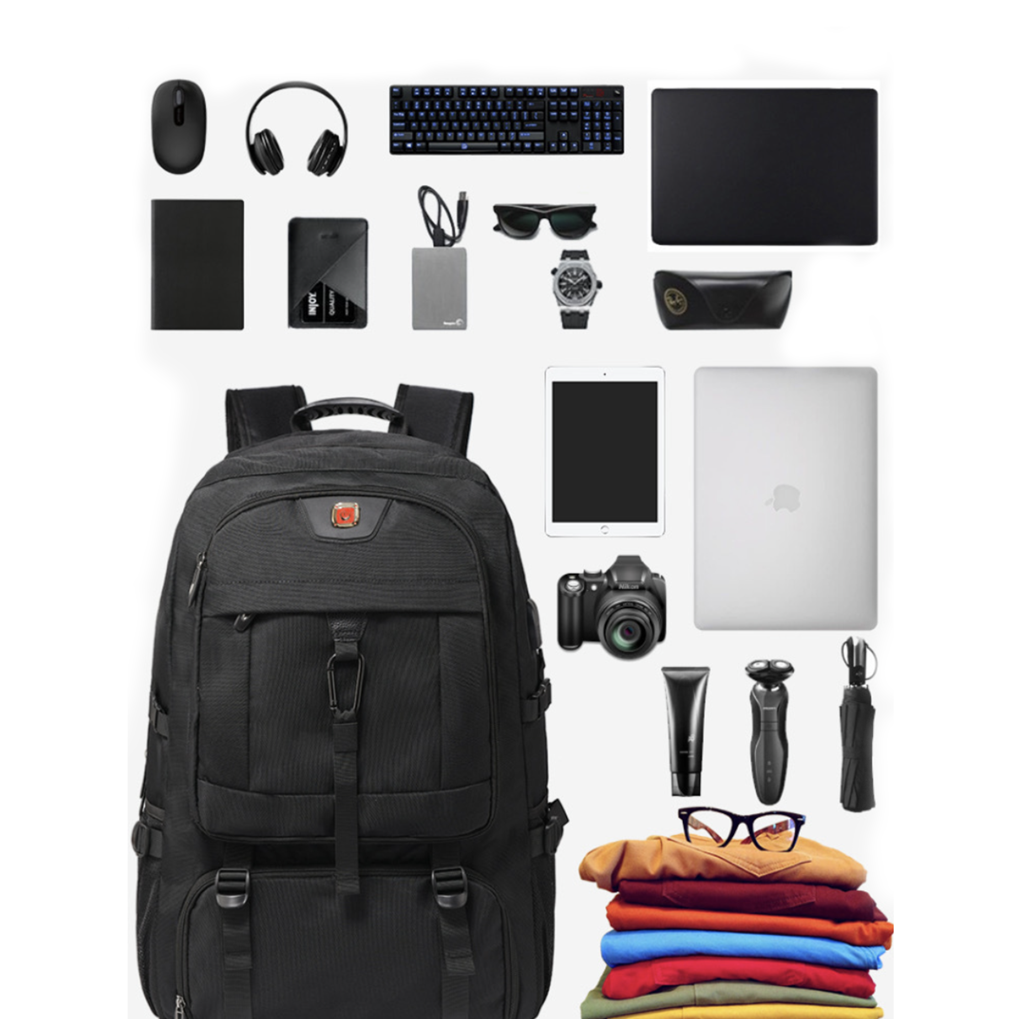 Spacious Mountaineering Backpack 2