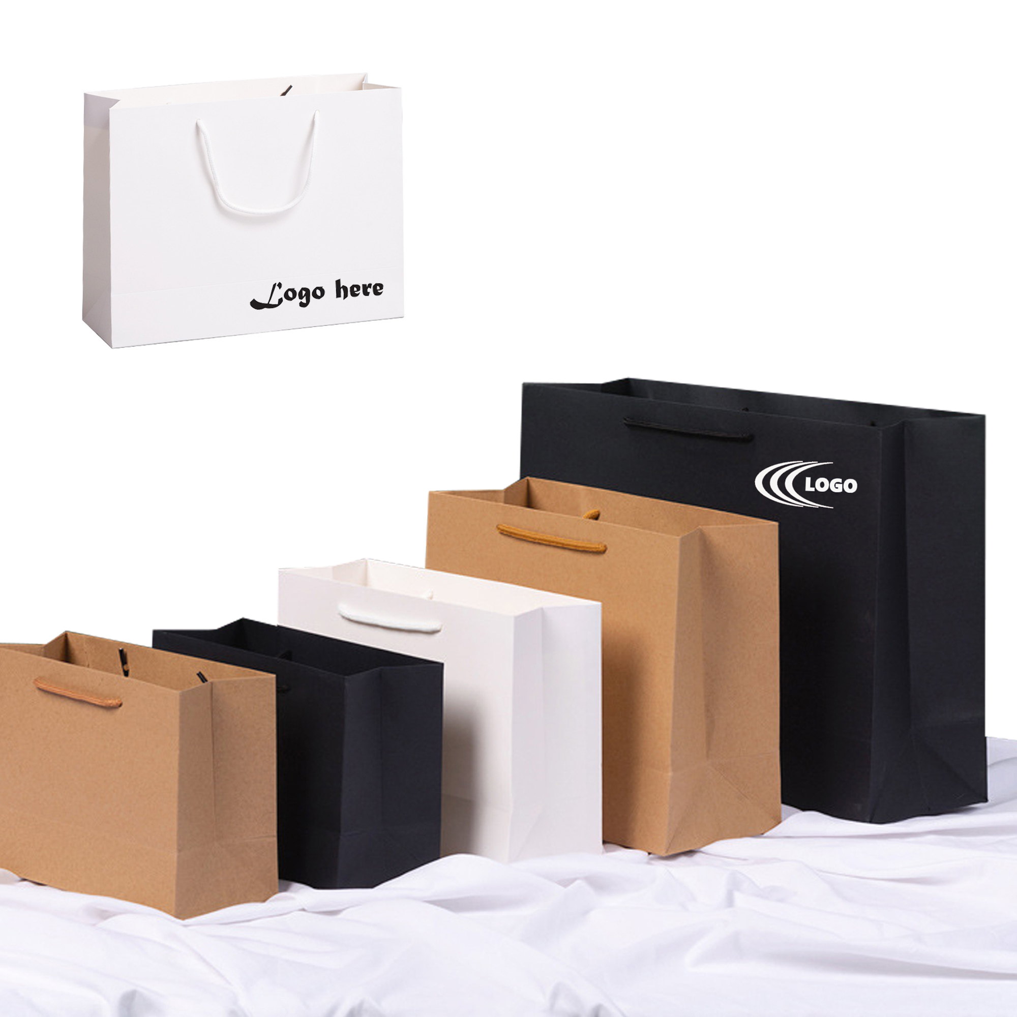 Sturdy and Customizable Paper Tote Bag 2