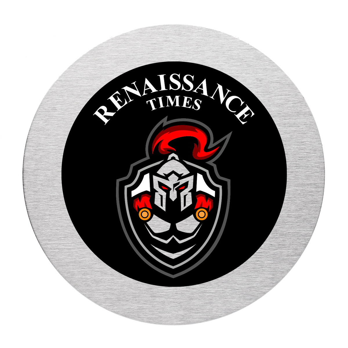 Round Stainless Steel Coaster (Full Color Imprint)