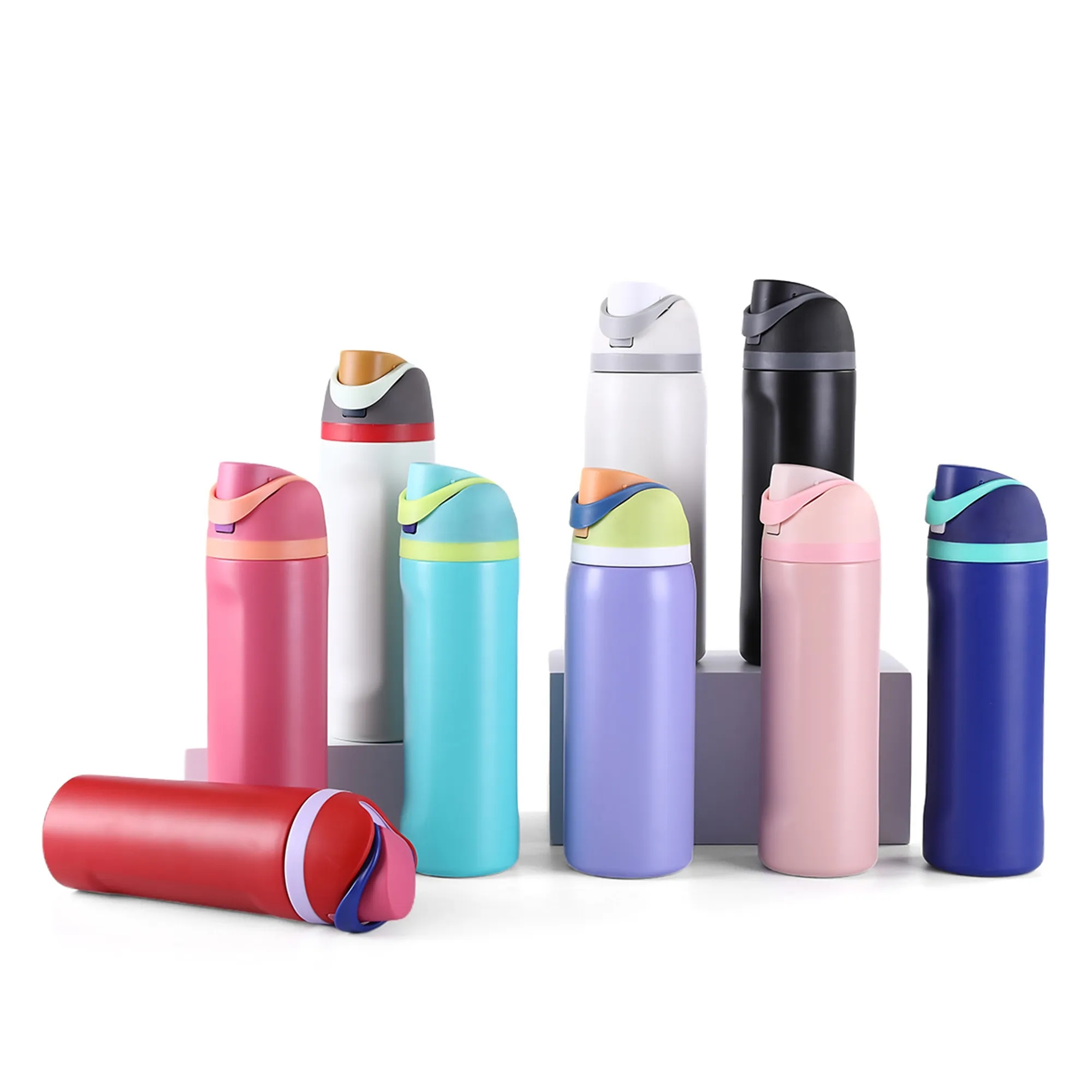 Full Color 24Oz Insulated Stainless Steel Sports Bottle 16