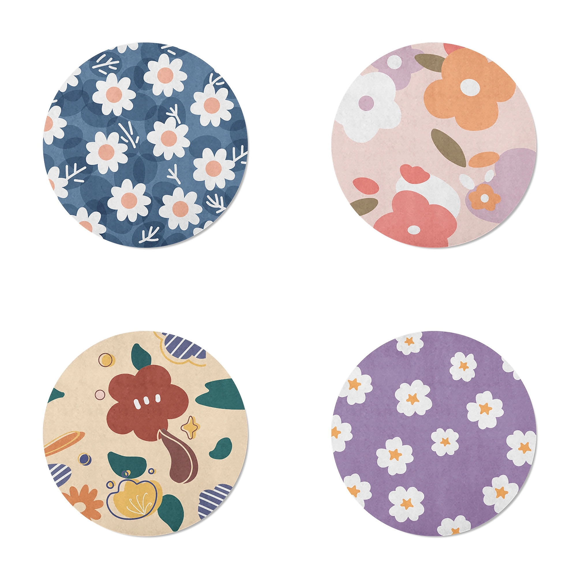 Customized Full Color Round Mouse Pad