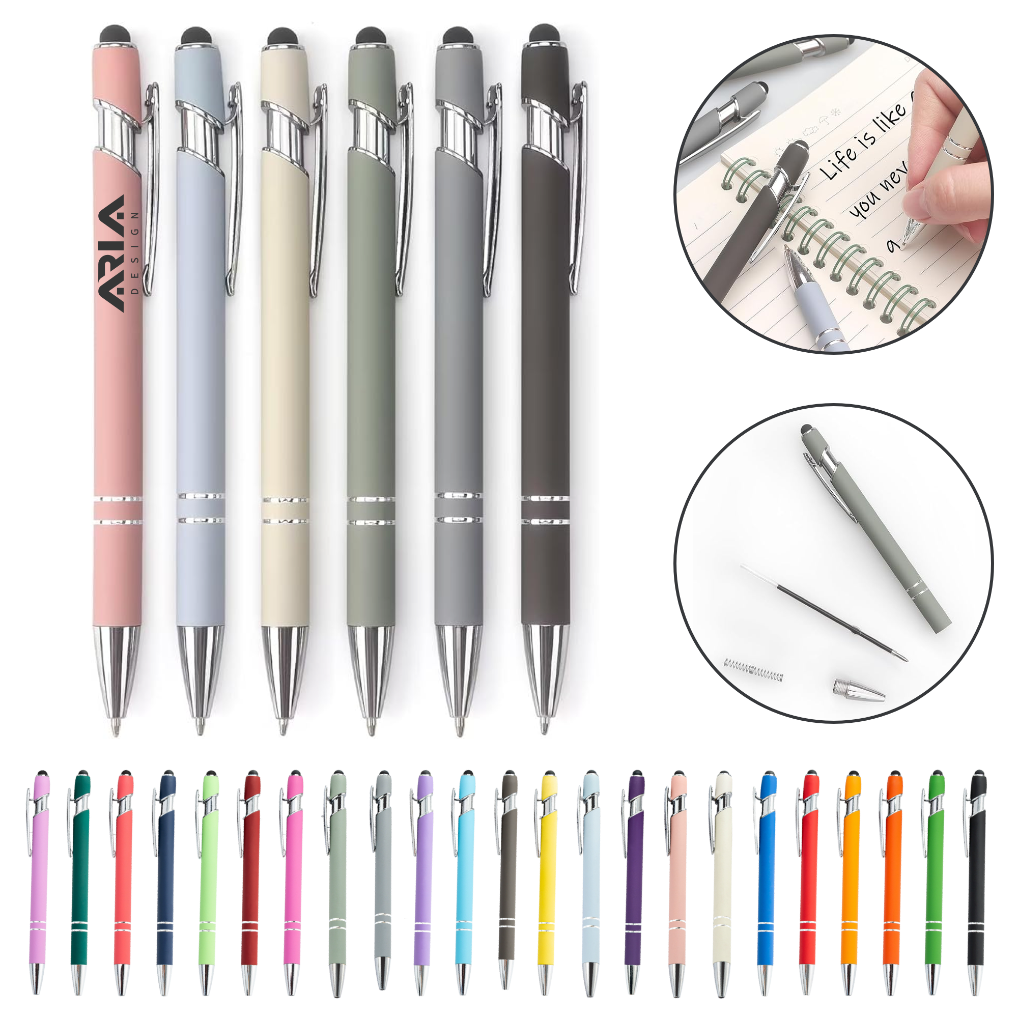 Customizable Aluminum Executive Touch Pen 5