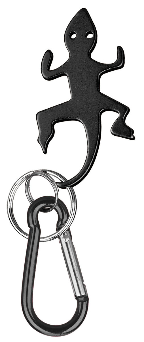 Lizard Shaped Bottle Opener Key Holder and Carabiner BO5074CB2