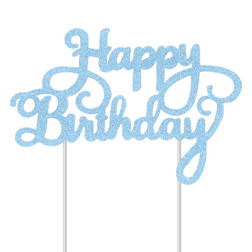 Custom Birthday & Wedding Event Cake & Cupcake Toppers 2