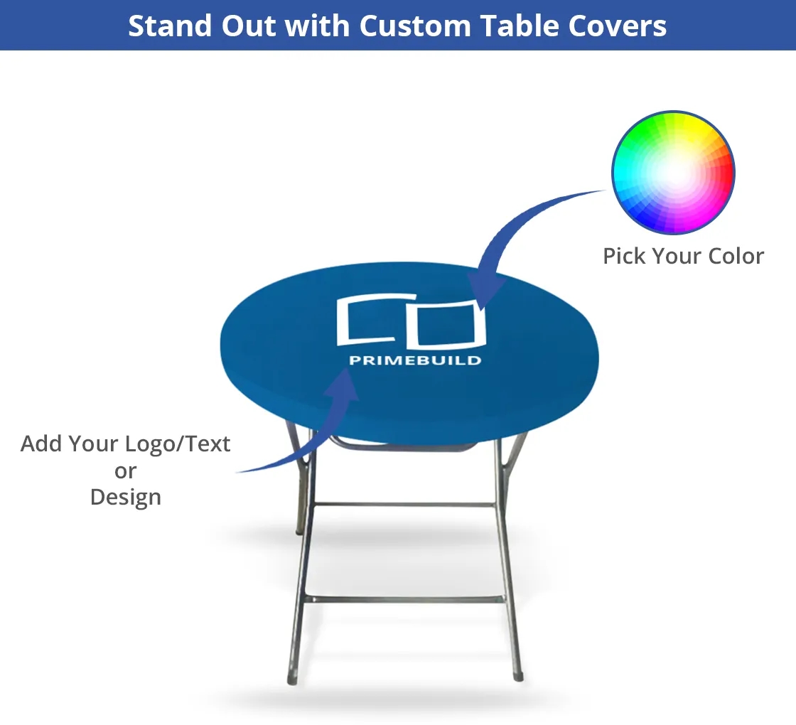 Round Spandex Table Top Cover (Diameter 24") 12