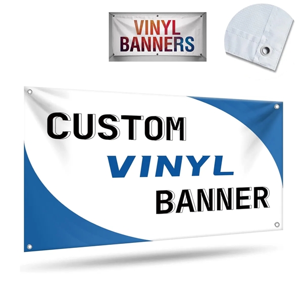 Custom Vinyl Banners Polyester for trade show giveaways