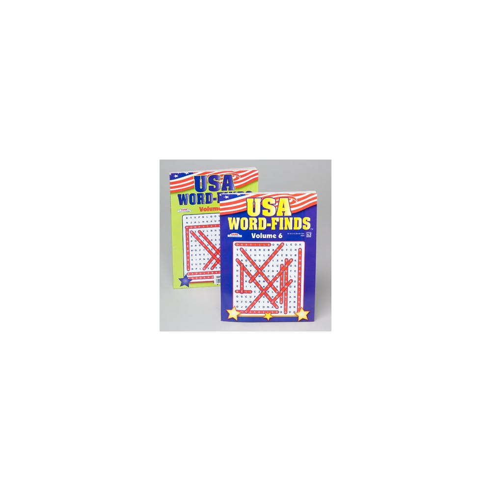 Word Find Puzzles - USA Theme 96 pages Two Titles 2