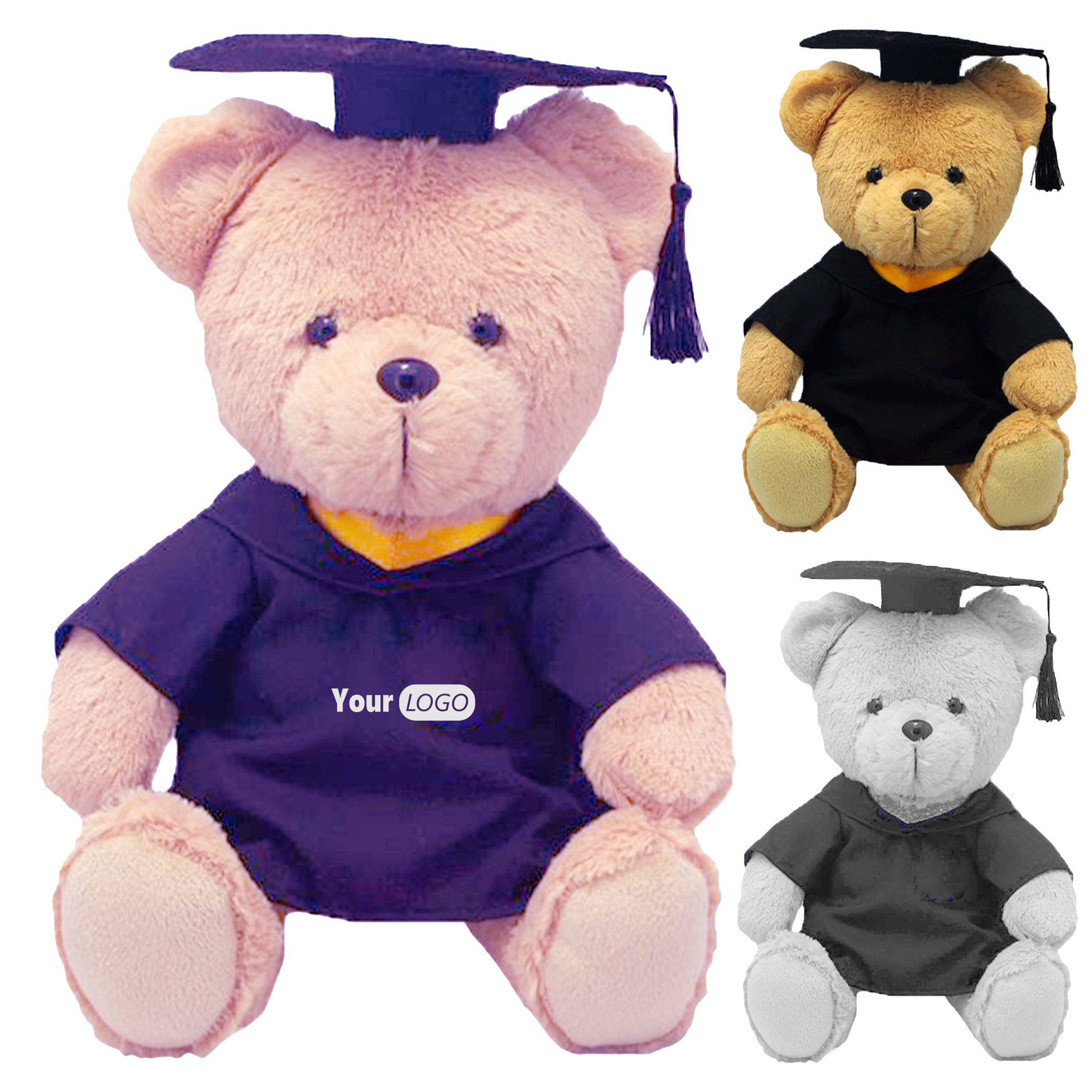 Silicone Custom Graduation Bear Gift 7