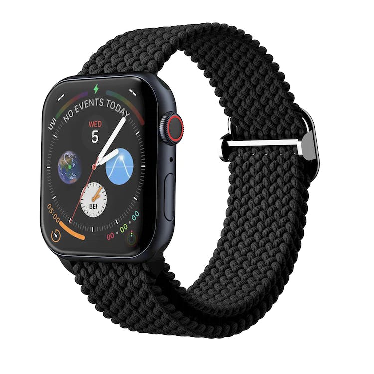Apple Watch Braided Loop Bands - Black 38mm/40mm/41mm 3