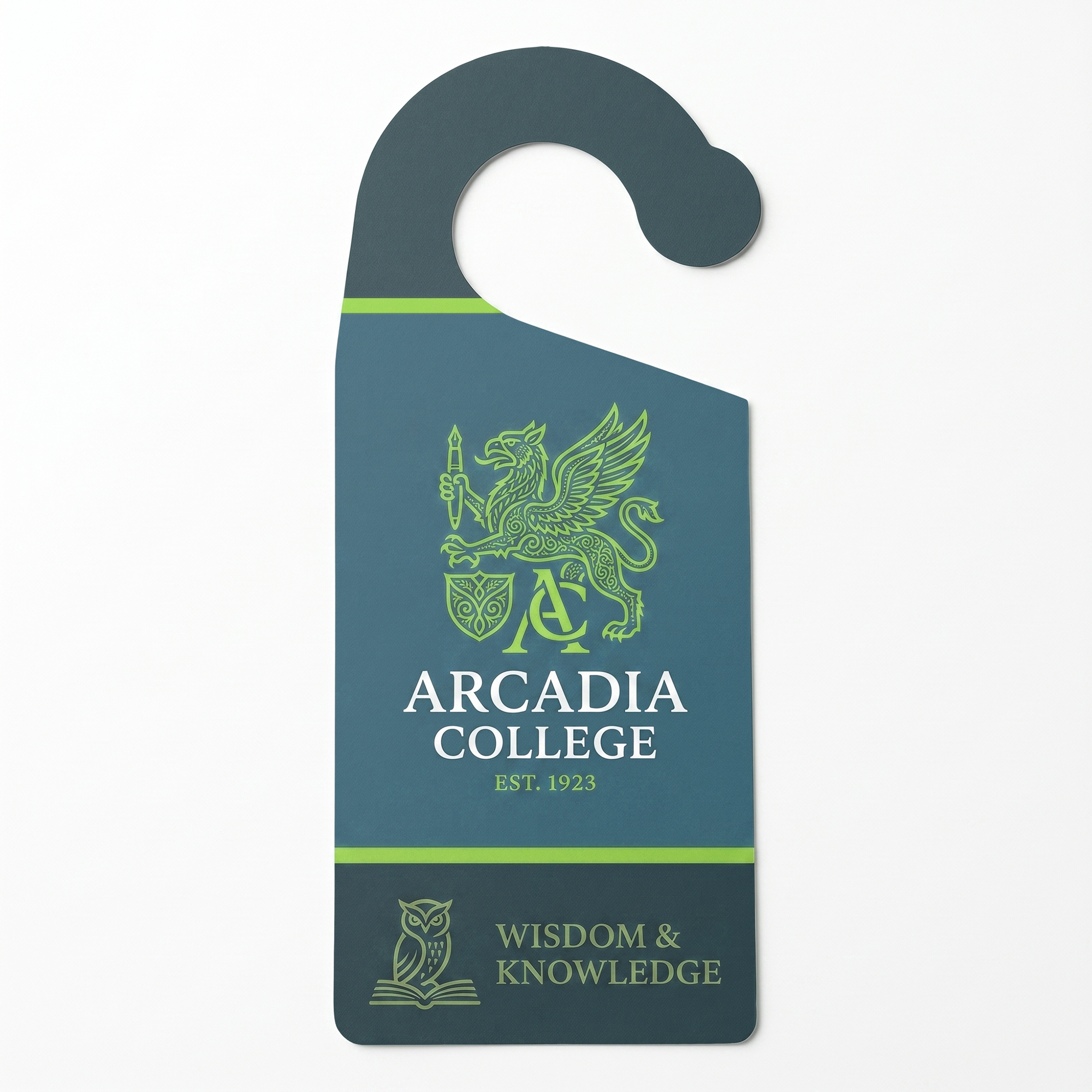 Durable Plastic Door Hanger Rounded Handle