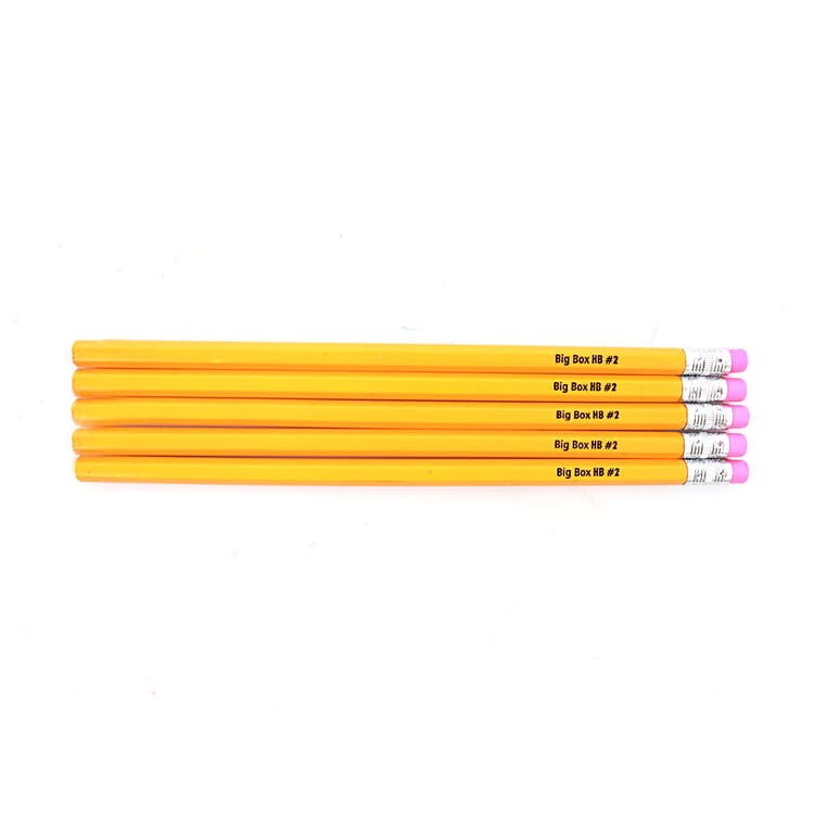 BigBox No. 2 Pencils Unsharpened 3