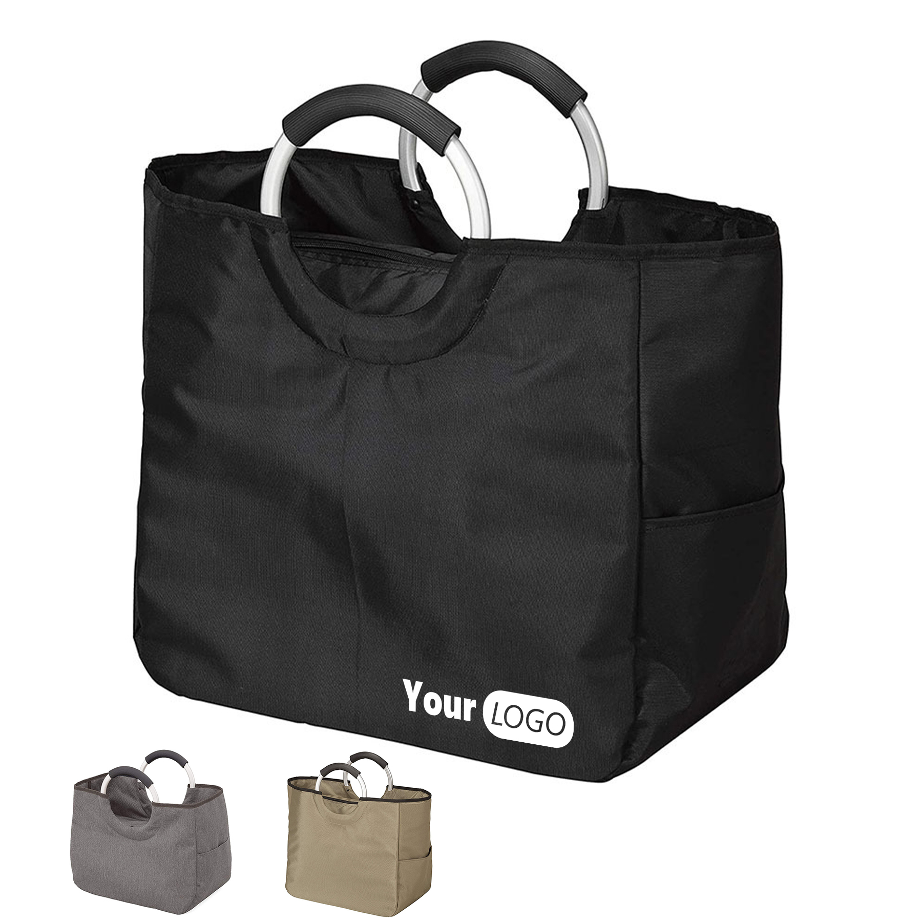 Oxford Large capacity portable waterproof hand-held thermal insulation bag 6