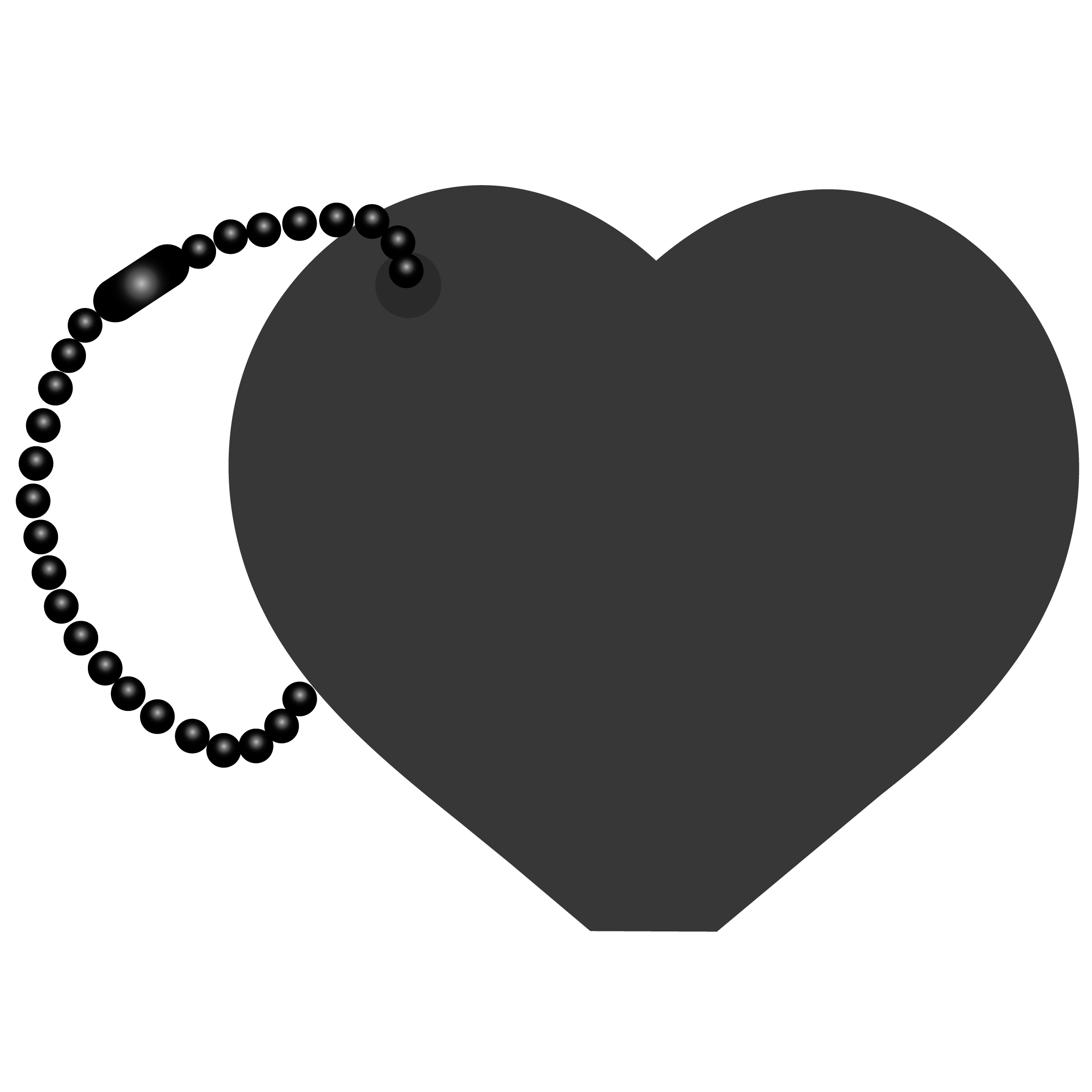 Heart Key Tag 27