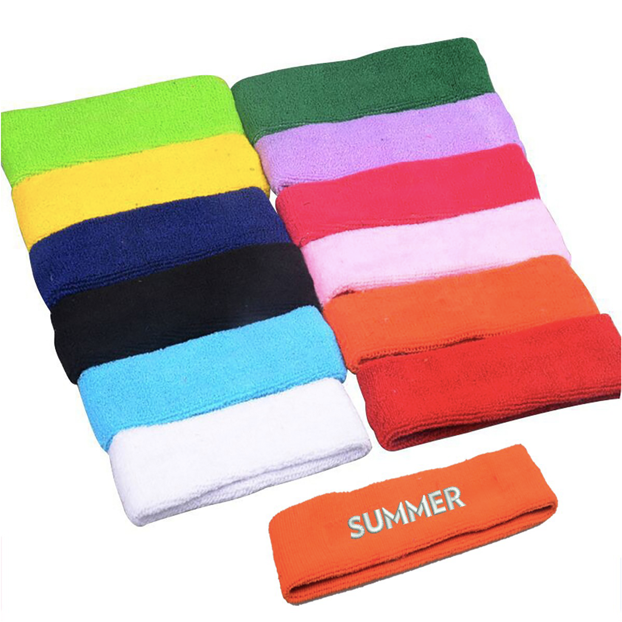 Sports Sweatband with Direct Embroidery 6