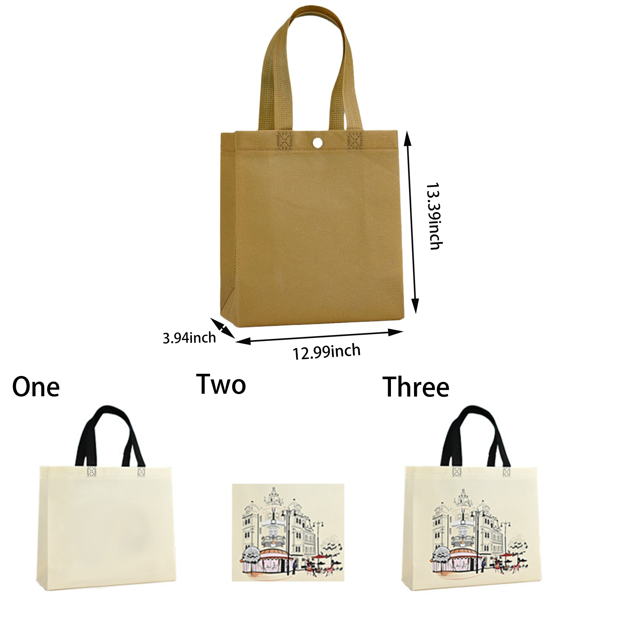 Non Woven Bag with Snap Fastener 5