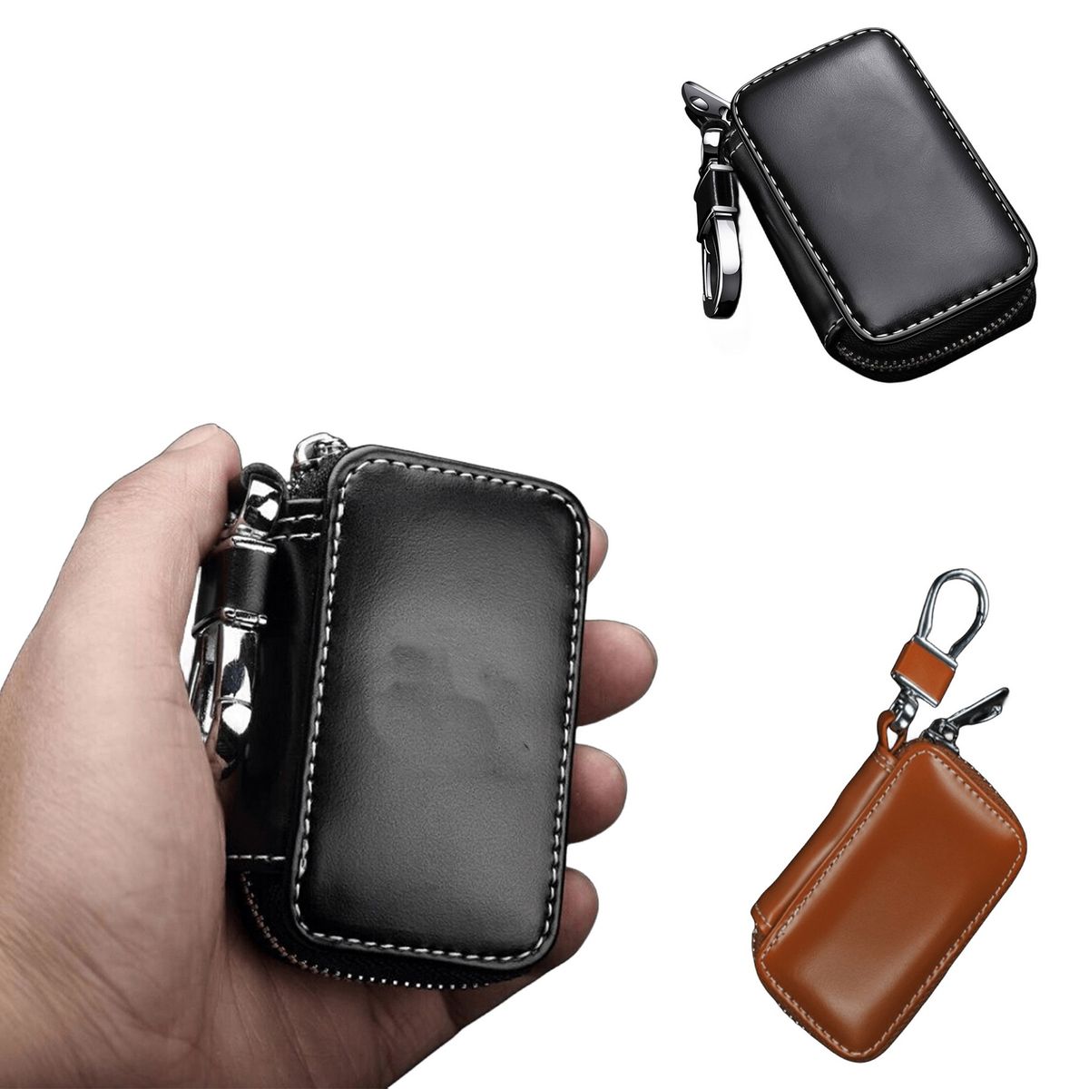 Car Key Chain Keychain Holder XLM2045 Flat World Design
