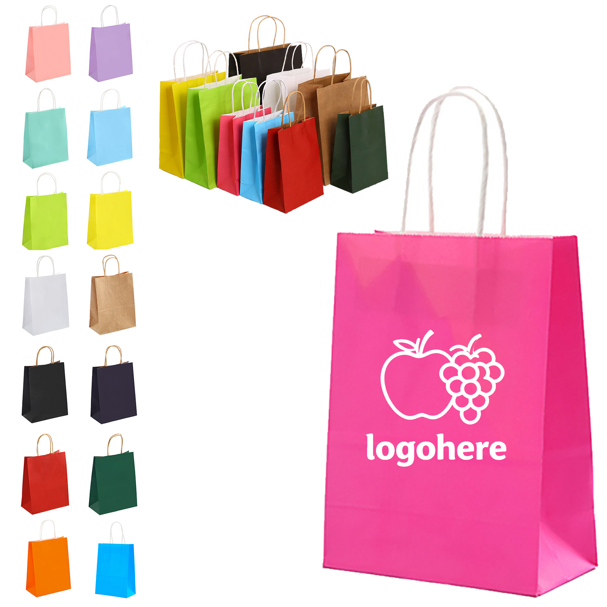 Recycled Kraft Shopping Bag 3