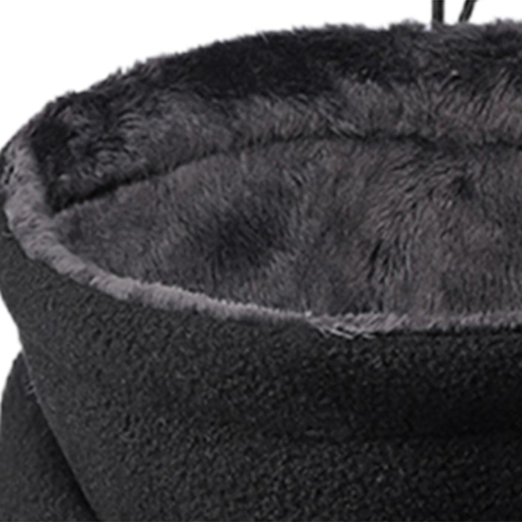Adjustable Fleece Neck Warmer with Drawstring 14