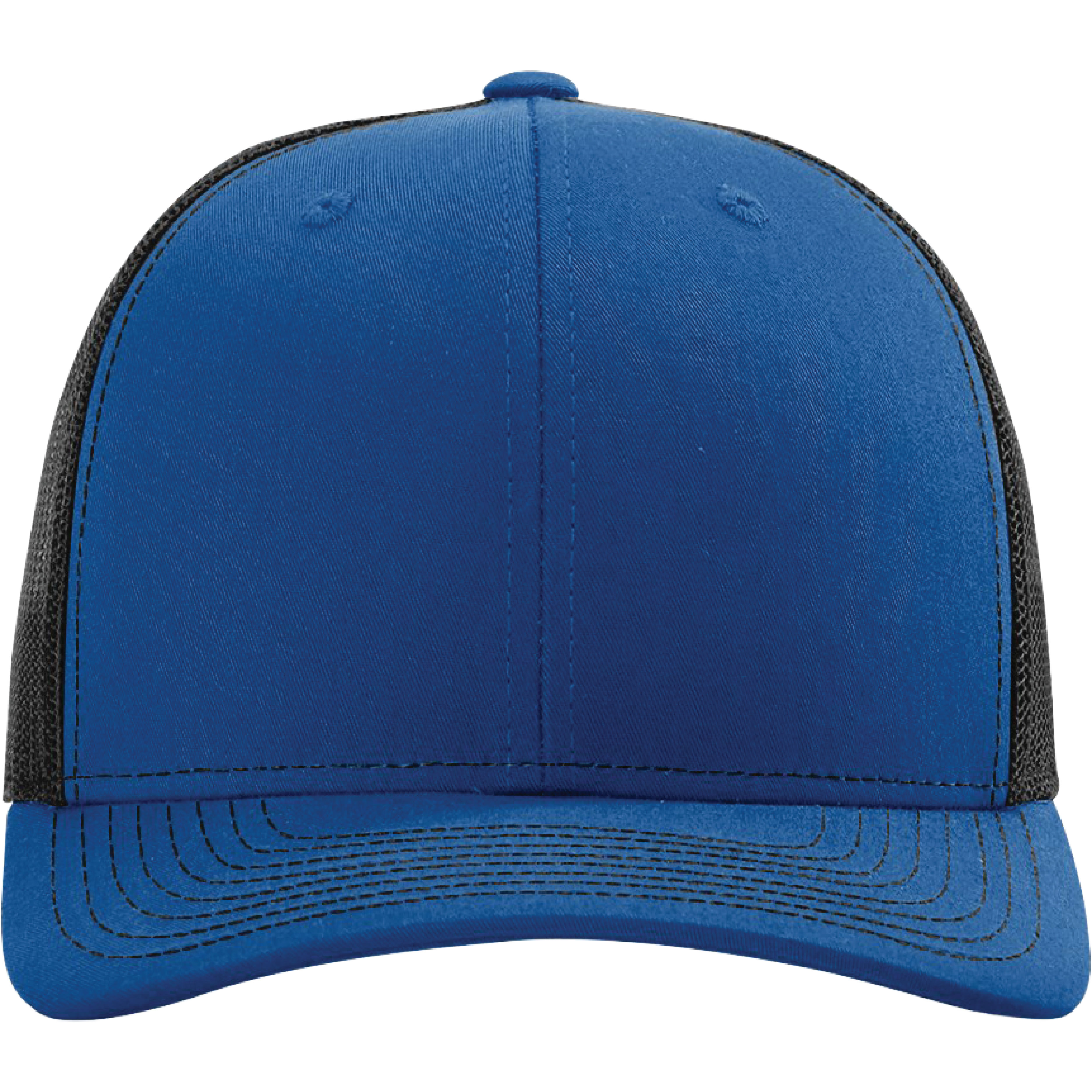 Richardson 112 6-Panel Snapback Trucker Hat w/Leatherette Adhesive Patches or Embroidery 251
