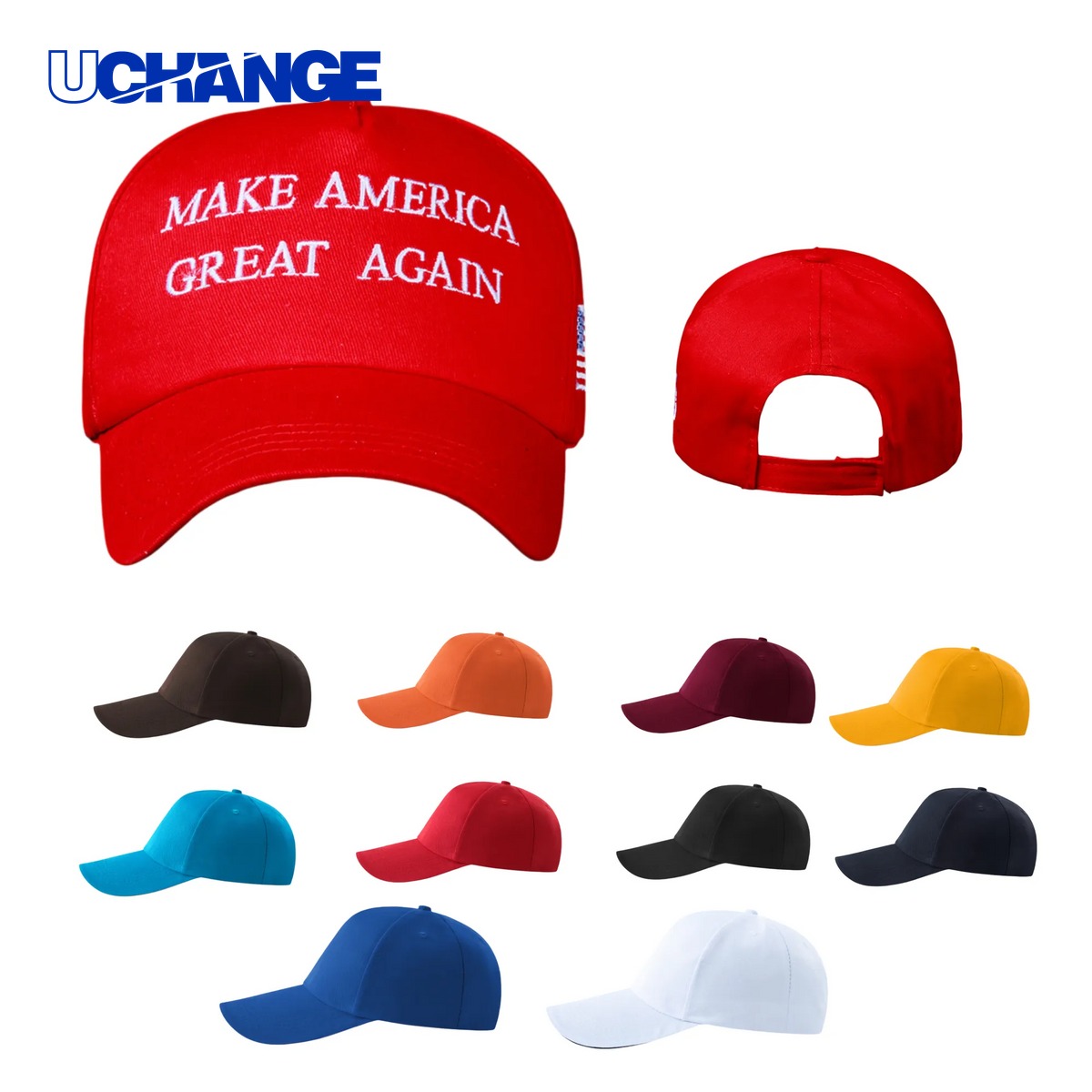 Cotton 5-Panel Baseball Cap